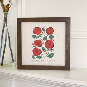 Rose (Garden Edition) - Framed Sign