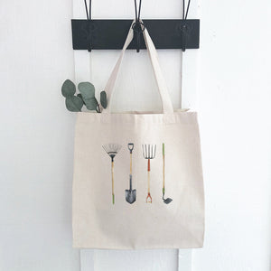 Garden Tools - Canvas Tote Bag