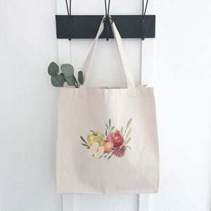 Pomegranates and Apples - Canvas Tote Bag