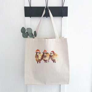 Christmas Sheep - Canvas Tote Bag