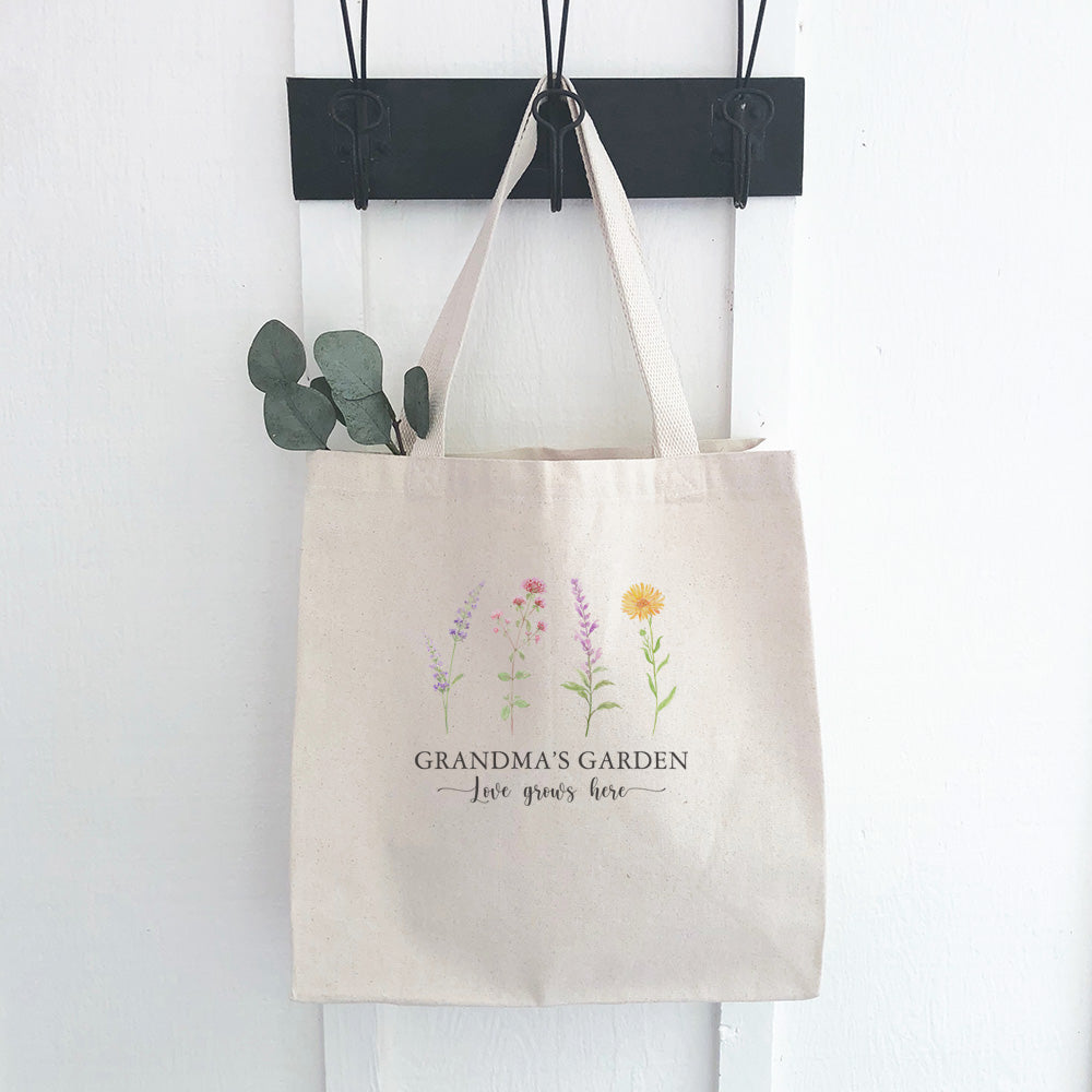 Grandma's Garden - Canvas Tote Bag