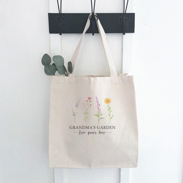Grandma's Garden - Canvas Tote Bag