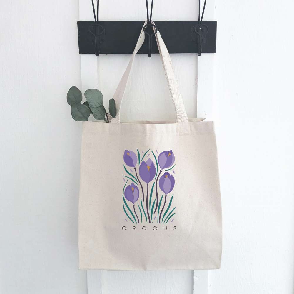 Crocus (Garden Edition) - Canvas Tote Bag