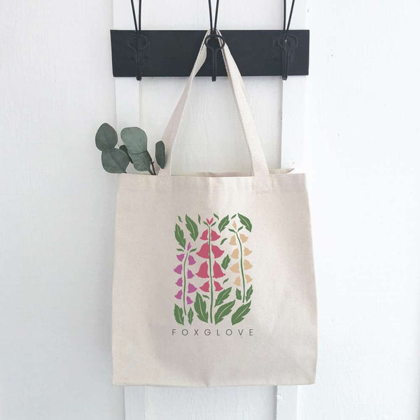 Foxglove (Garden Edition) - Canvas Tote Bag