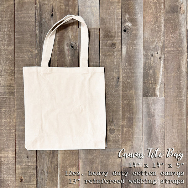 Bucket of Red Apples - Canvas Tote Bag