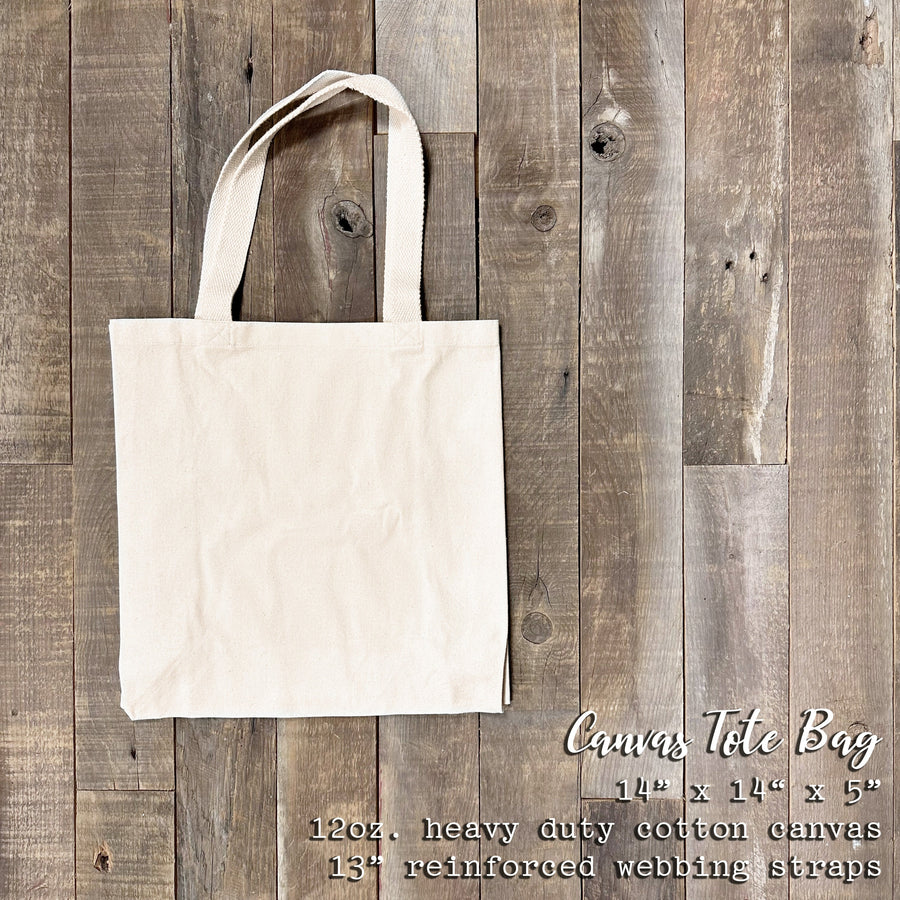 Watercolor Fall Trees (Pair) - Canvas Tote Bag