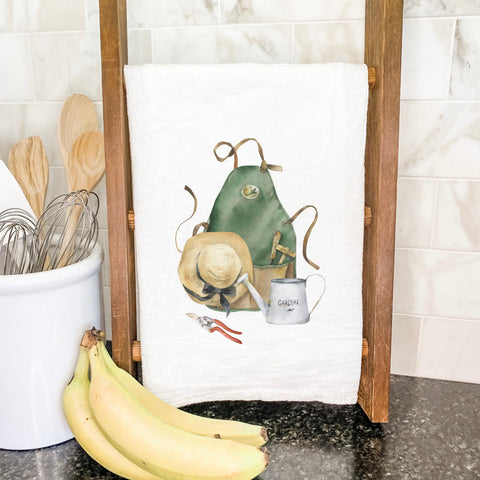 Garden Apron and Hat - Cotton Tea Towel