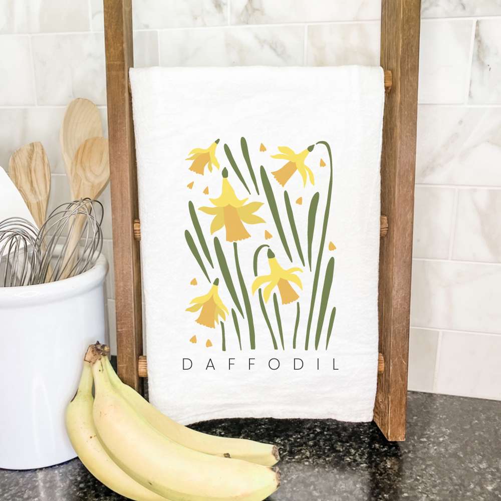 Daffodil (Garden Edition) - Cotton Tea Towel