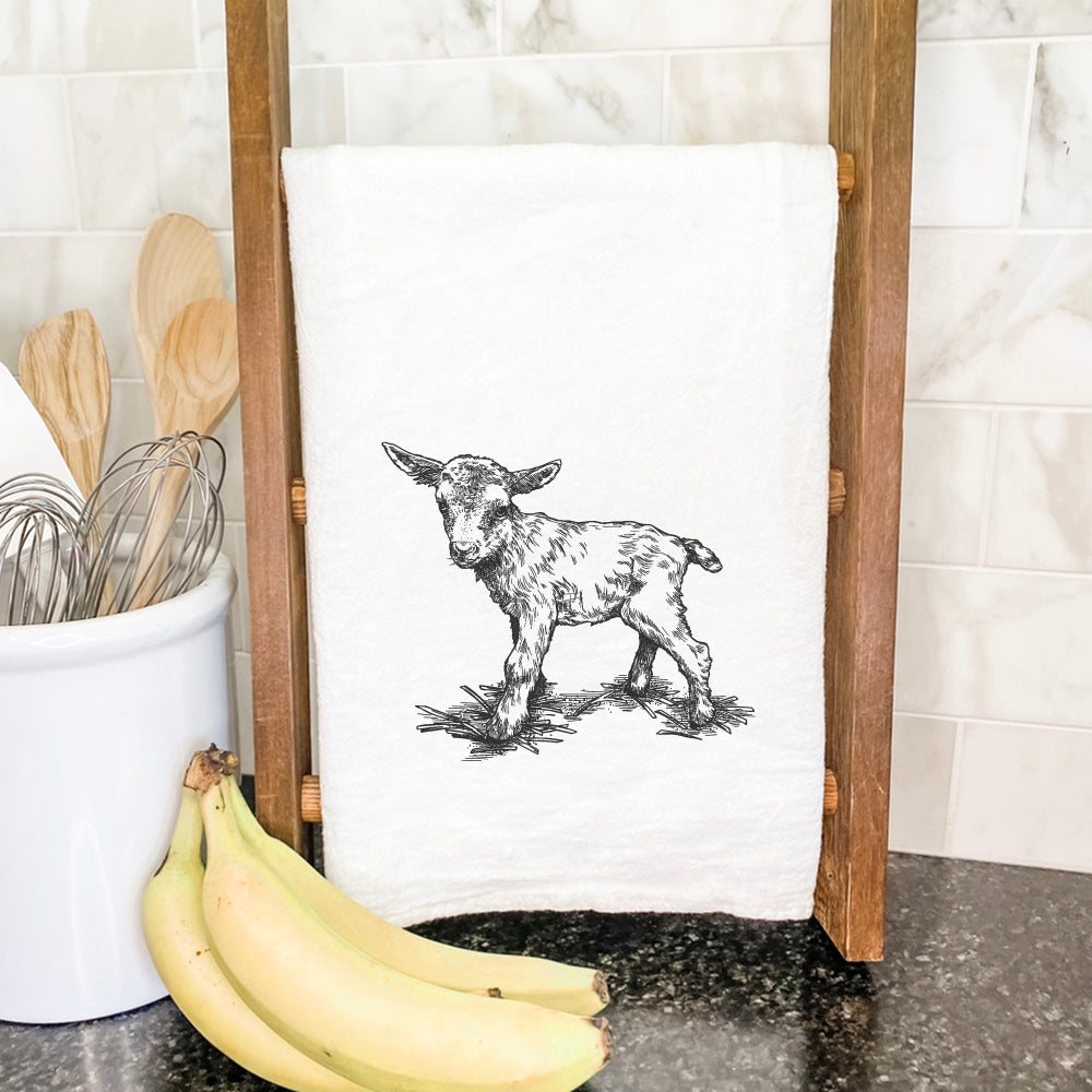 Baby Goat - Cotton Tea Towel