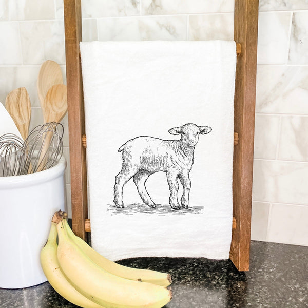 Baby Lamb - Cotton Tea Towel