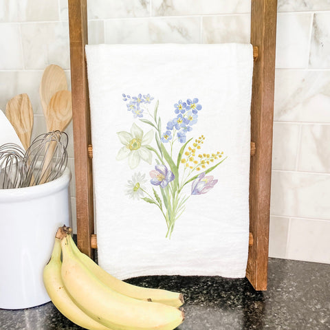 Wildflower Bouquet - Cotton Tea Towel