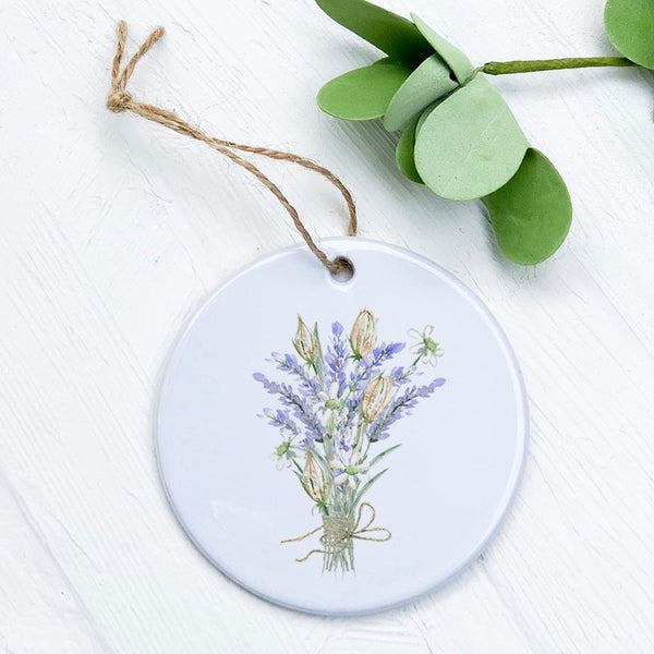 Lavender Bouquet - Ornament