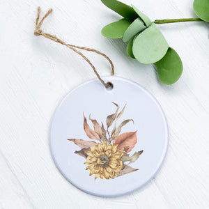 Dried Harvest Flowers - Ornament