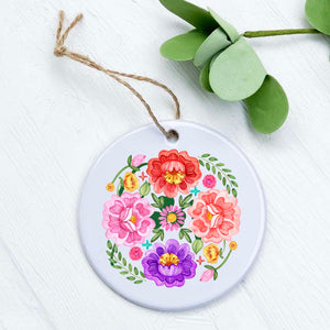 Floral Circulo - Ornament