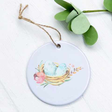 Spring Birds Nest - Ornament