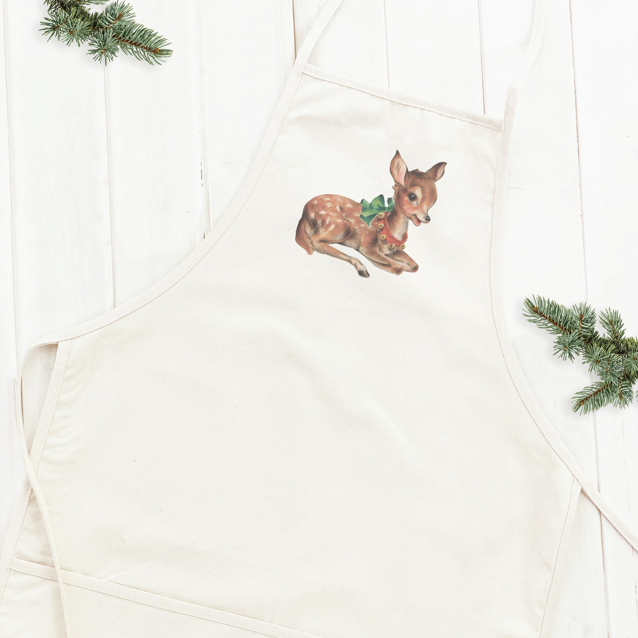 Vintage Reindeer - Women's Apron