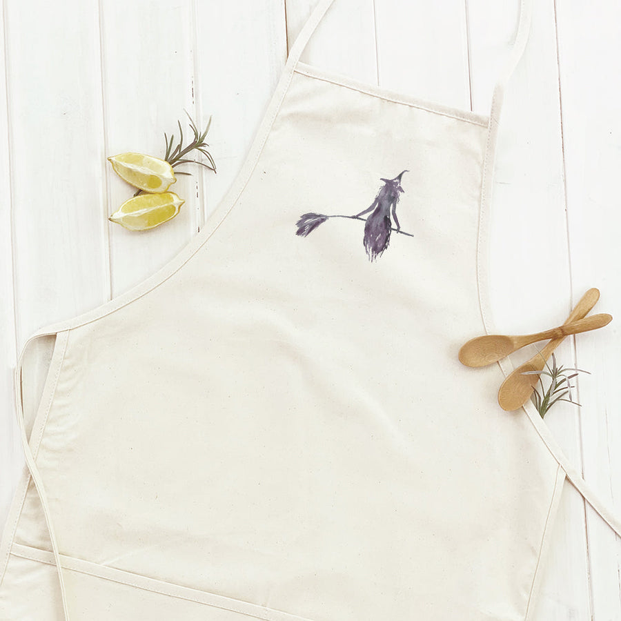 Witch Silhouette - Women's Apron