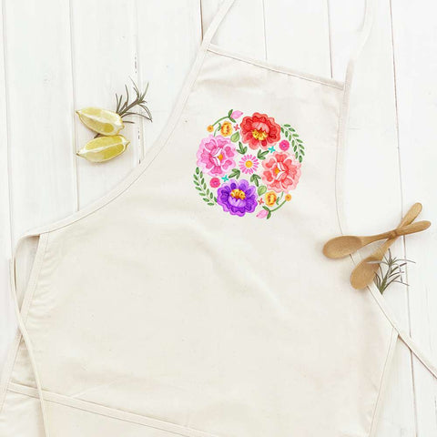 Floral Circulo - Women's Apron