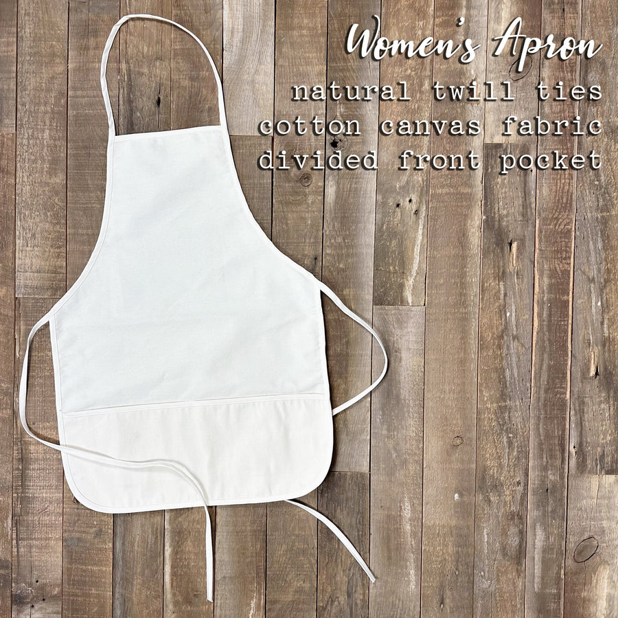 Watercolor Fall Trees (Group) - Women's Apron