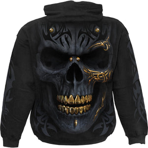Bullet Mohawk Skull Hoodie- 5 Sizes