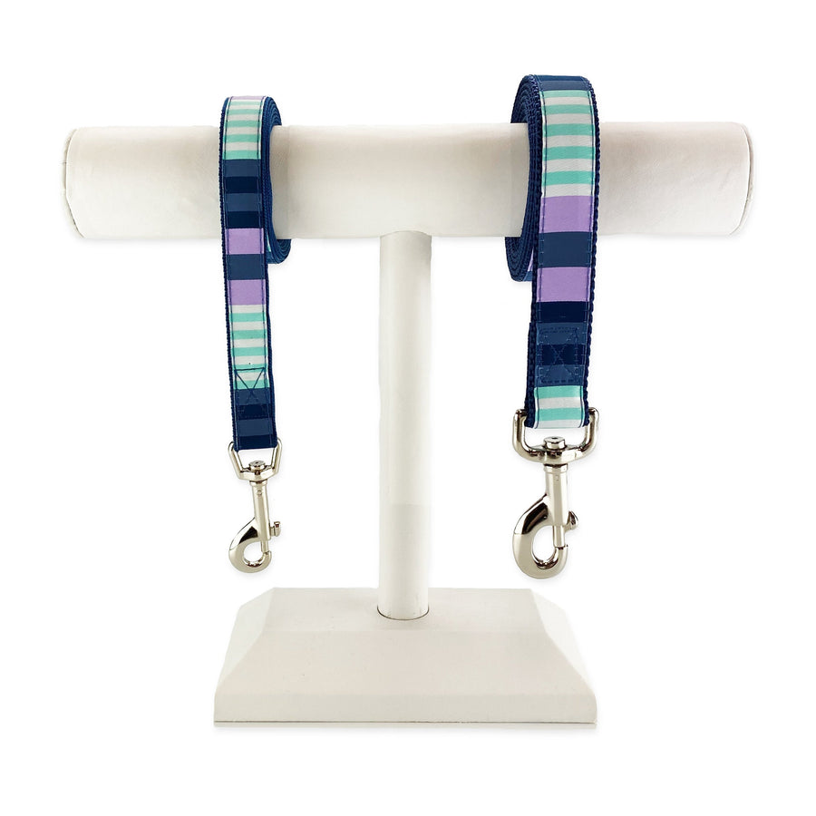 Metro Stripes Dog Leash- 2 Sizes
