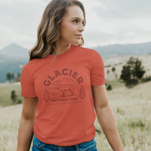 Glacier National Park - Short Sleeve T-Shirt