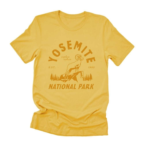 Yosemite National Park - Short Sleeve T-Shirt