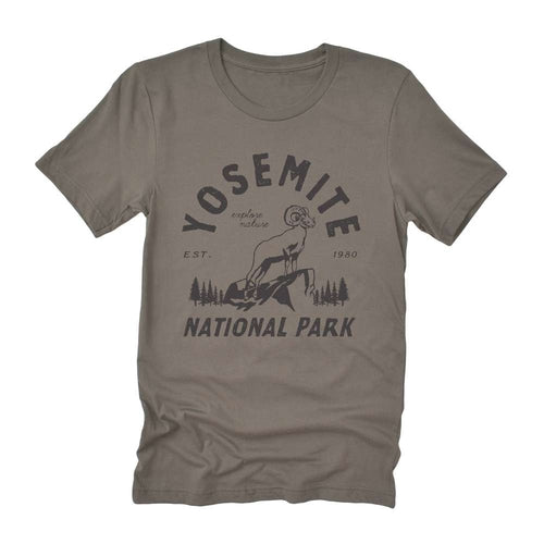 Yosemite National Park - Short Sleeve T-Shirt
