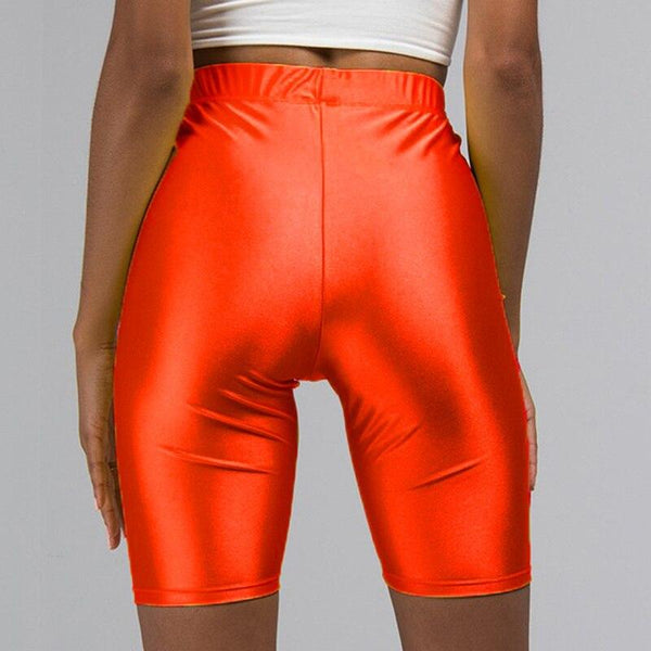 Shiny Biker Shorts- 11 Colors