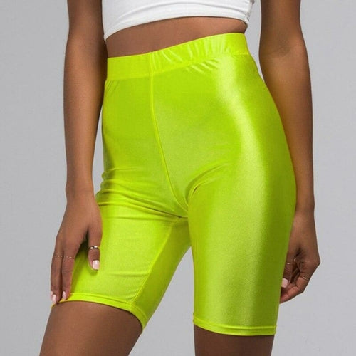 Shiny Biker Shorts- 11 Colors