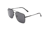 PJ101 - Men Classic Square Retro Metal Tinted Sunglasses