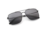 PJ101 - Men Classic Square Retro Metal Tinted Sunglasses