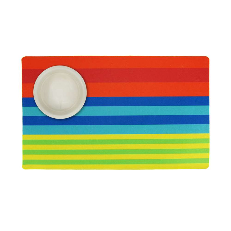 Party Stripes Pet Mat