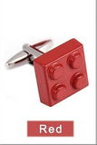 Lego Blocks Cuff Links- 6 Colors