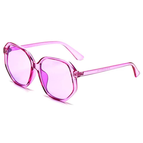 Joliet - Women Geometric Round Oversized Fashion Sunglasses