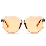 Joliet - Women Geometric Round Oversized Fashion Sunglasses