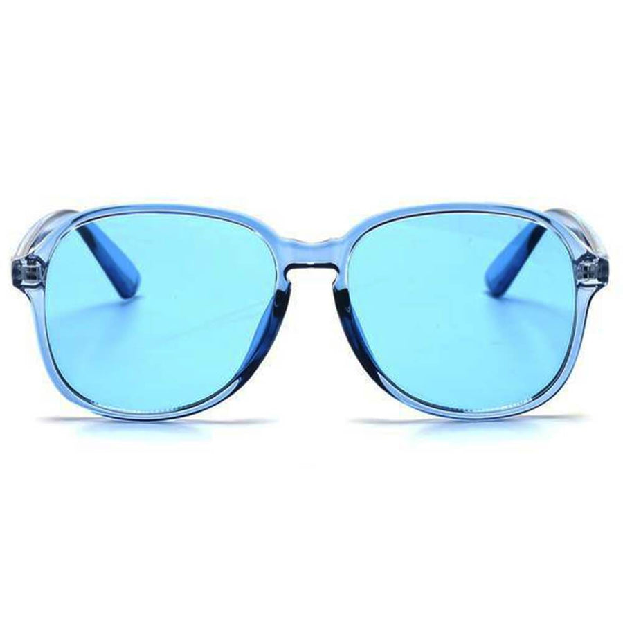 Jerome - Women Oversized Retro Round Pillowed Fashion Sunglasses