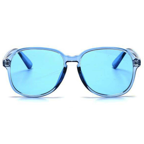 Jerome - Women Oversized Retro Round Pillowed Fashion Sunglasses