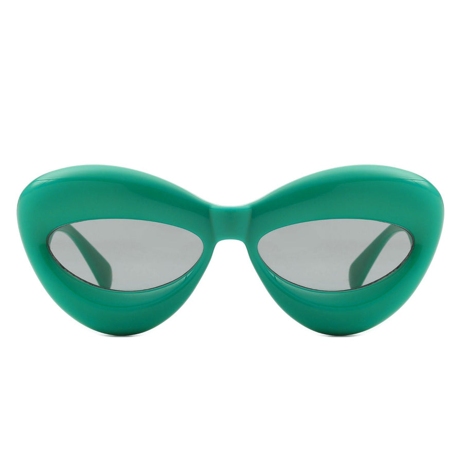 Vexa Thick Oversized Lip-Shaped Sunglasses- 7 Colors