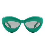 Vexa Thick Oversized Lip-Shaped Sunglasses- 7 Colors
