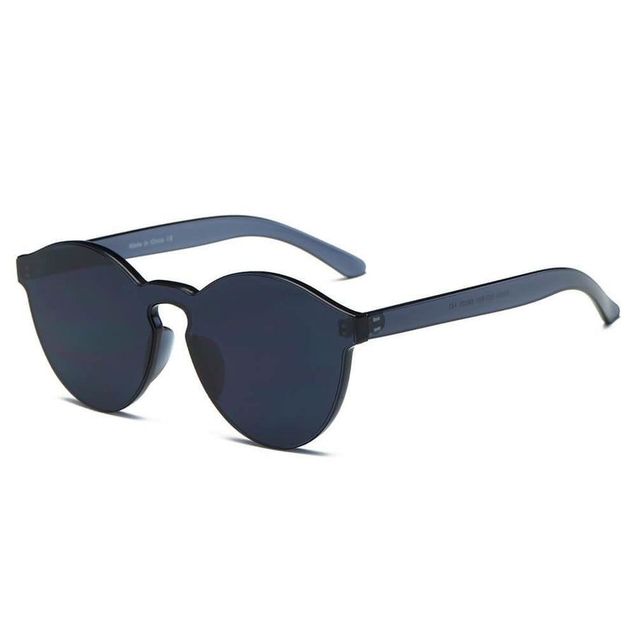 FARGO Translucent  Monochromatic Candy Colorful Lens Sunglasses- 8 Colors
