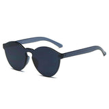 FARGO Translucent  Monochromatic Candy Colorful Lens Sunglasses- 8 Colors