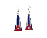 Cuban Flag Earrings #S201