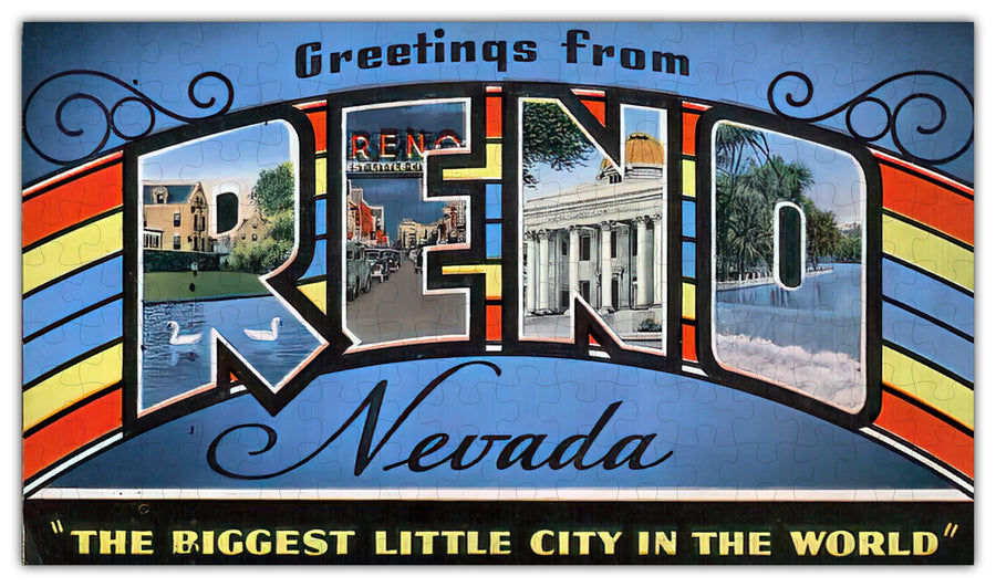 Reno, Nevada Puzzle- 3 Options