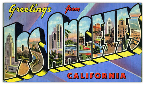 Los Angeles, California Puzzle- 3 Options