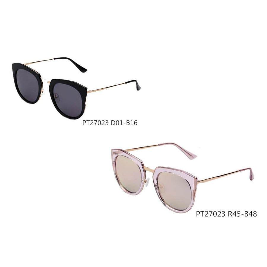 CALAIS | Round Cat-Eye Polarized Sunglasses- 2 Colors
