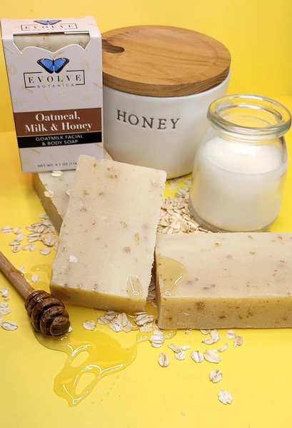 Oatmeal Milk & Honey Goat's Milk Facial & Body Soap