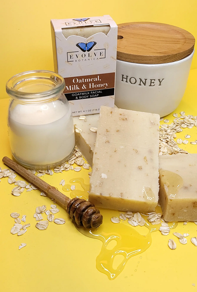 Oatmeal Milk & Honey Goat's Milk Facial & Body Soap