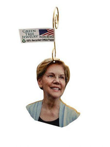 Elizabeth Warren Ornament #T040