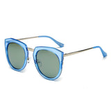 FERNDALE  Mirrored Polarized Lens Oversized Cat-Eye Sunglasses- 6 Colors